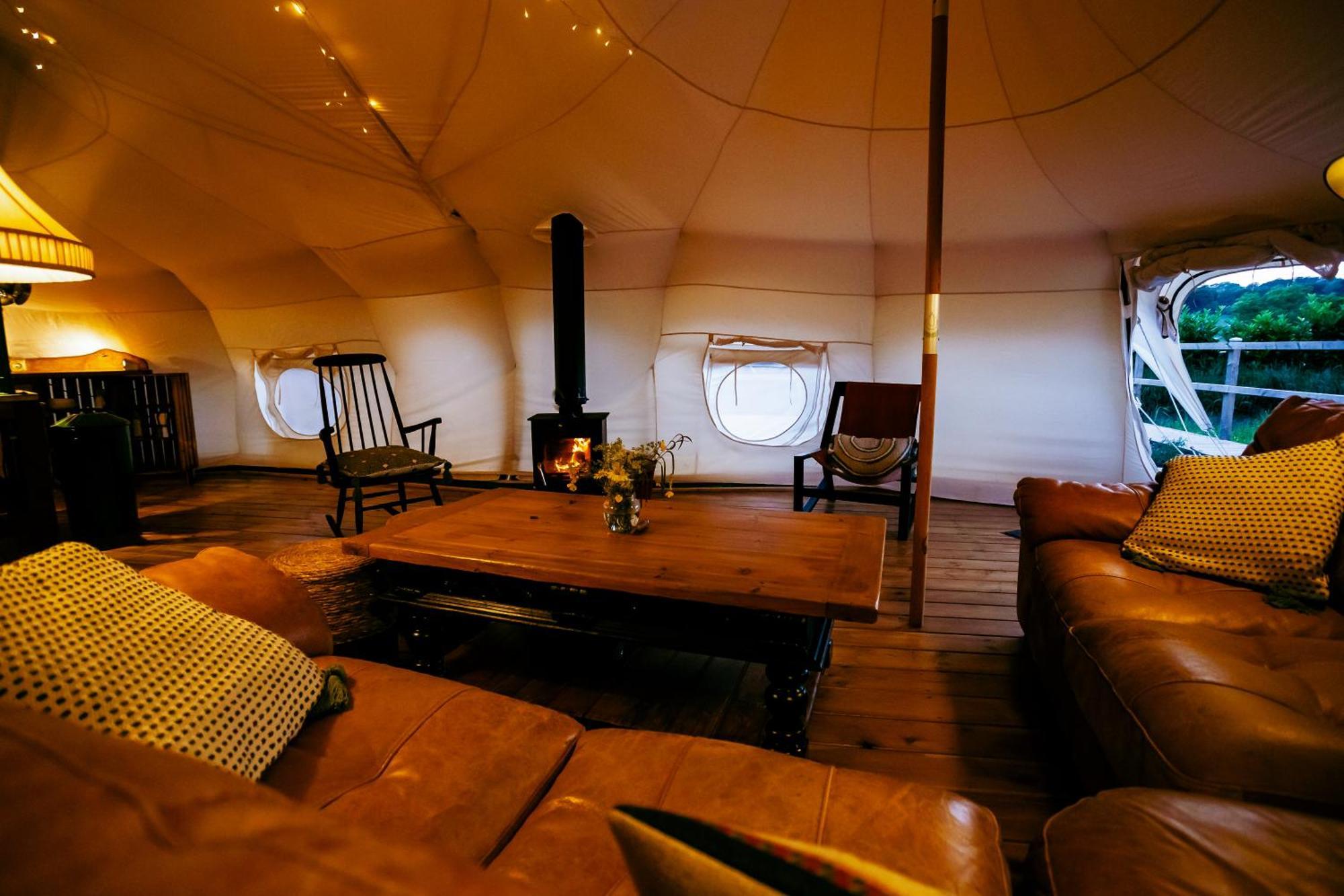 Willa Luxury Glamping Retreat In Battle Zewnętrze zdjęcie