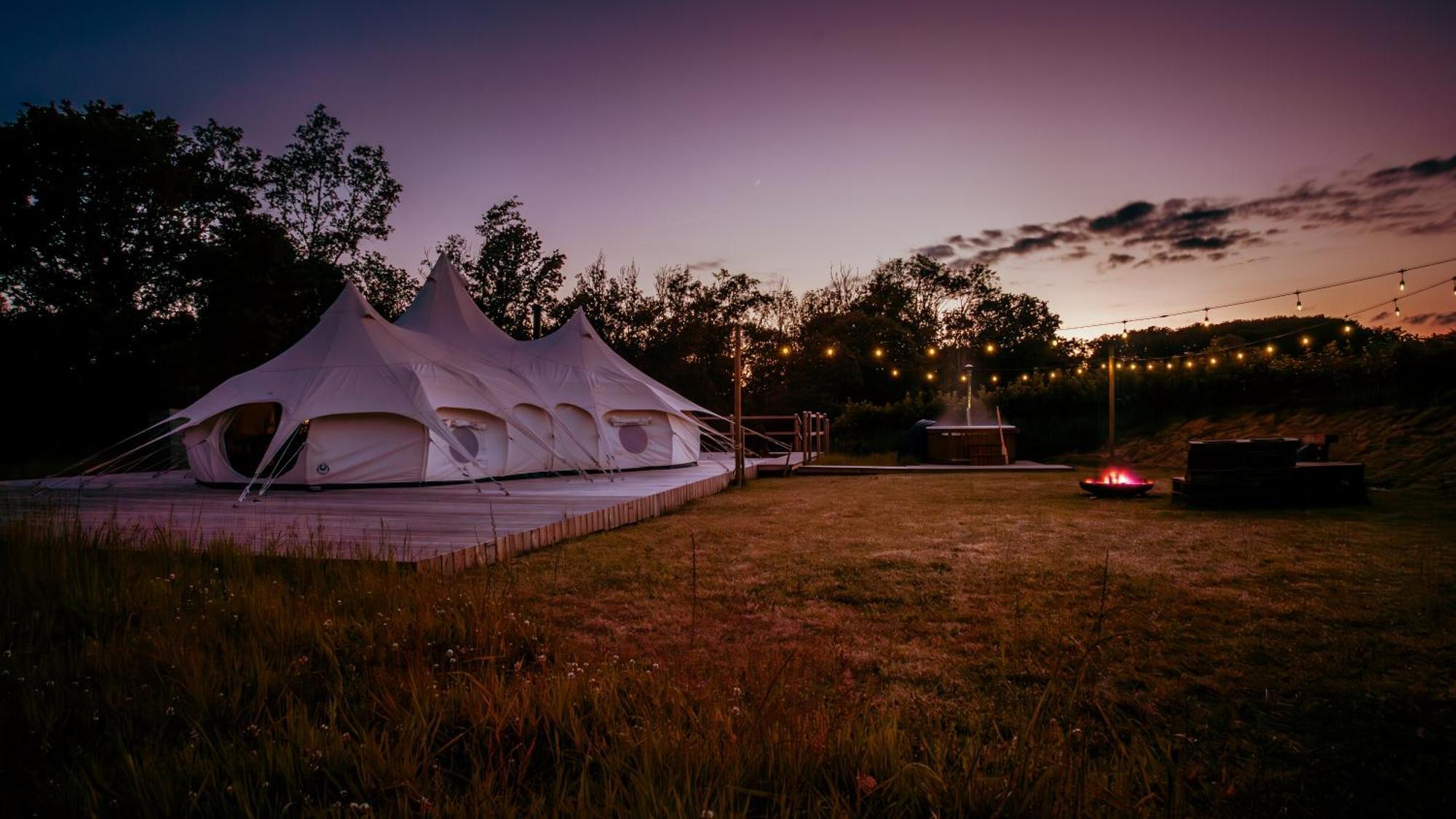 Willa Luxury Glamping Retreat In Battle Zewnętrze zdjęcie
