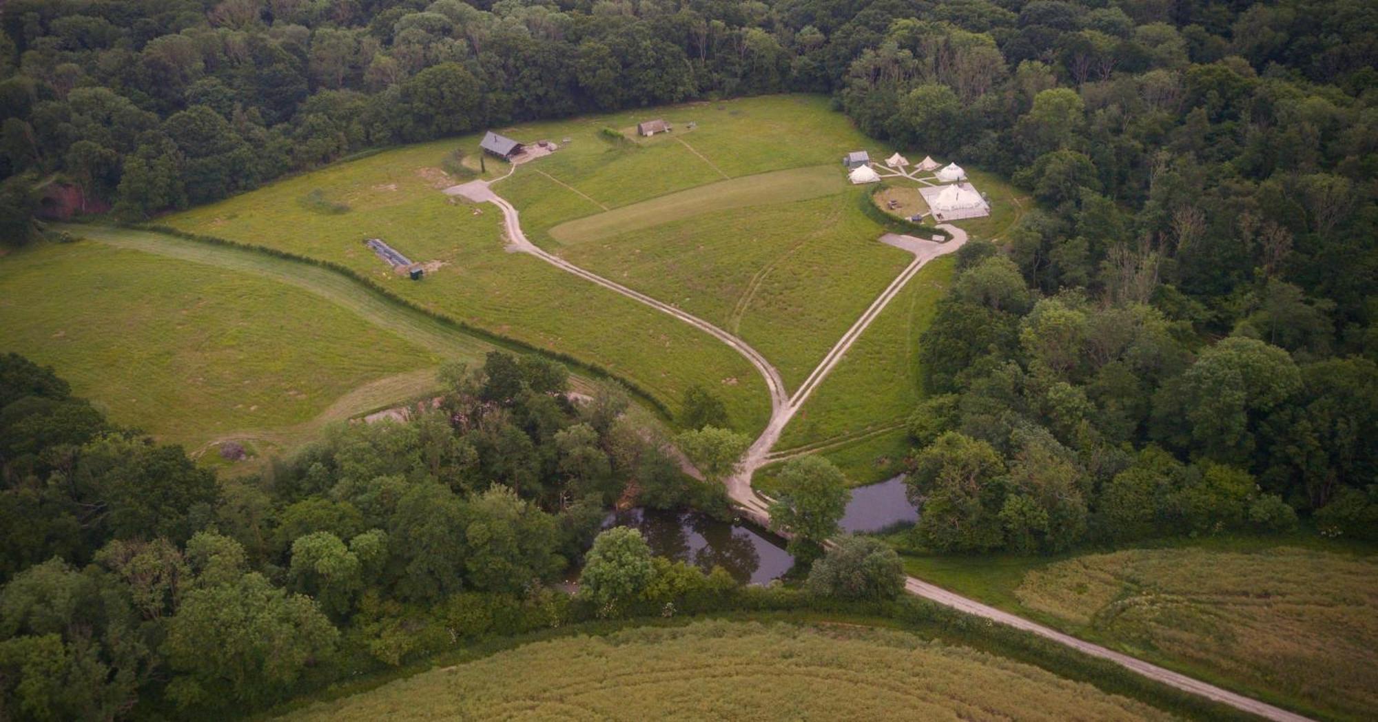 Willa Luxury Glamping Retreat In Battle Zewnętrze zdjęcie