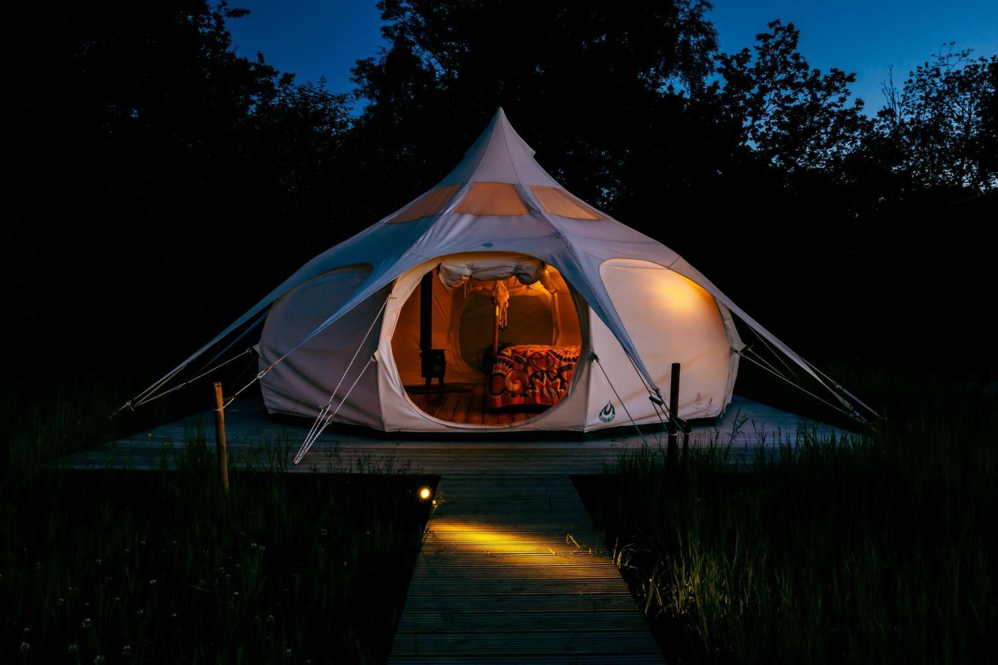 Willa Luxury Glamping Retreat In Battle Zewnętrze zdjęcie