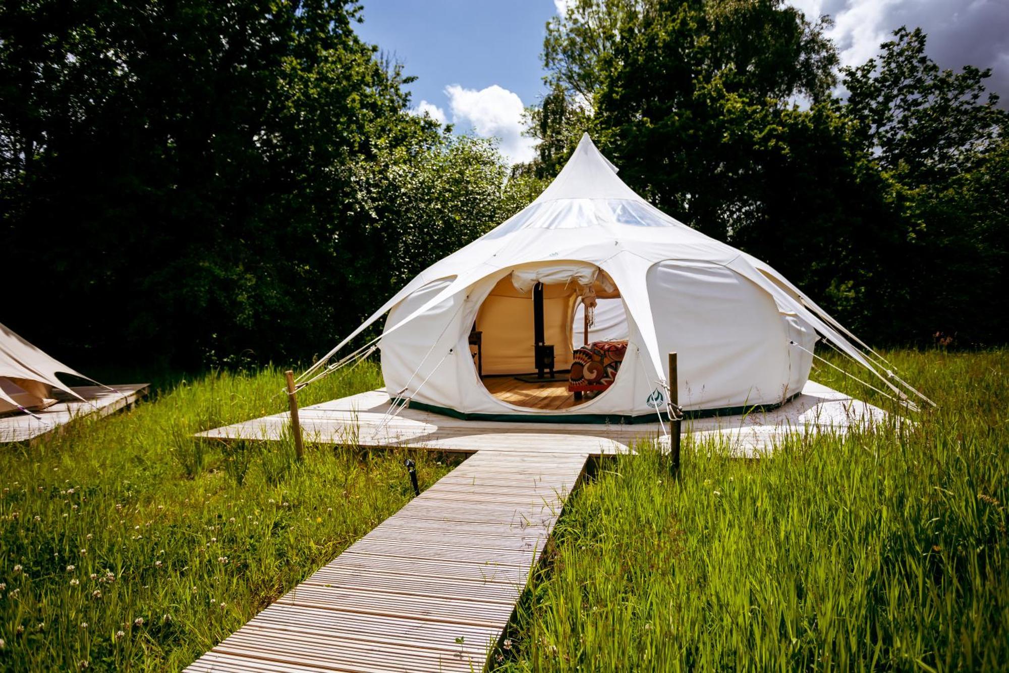 Willa Luxury Glamping Retreat In Battle Zewnętrze zdjęcie