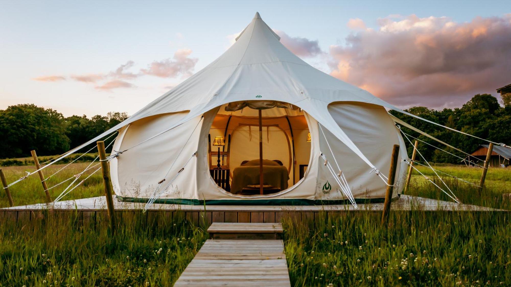 Willa Luxury Glamping Retreat In Battle Zewnętrze zdjęcie