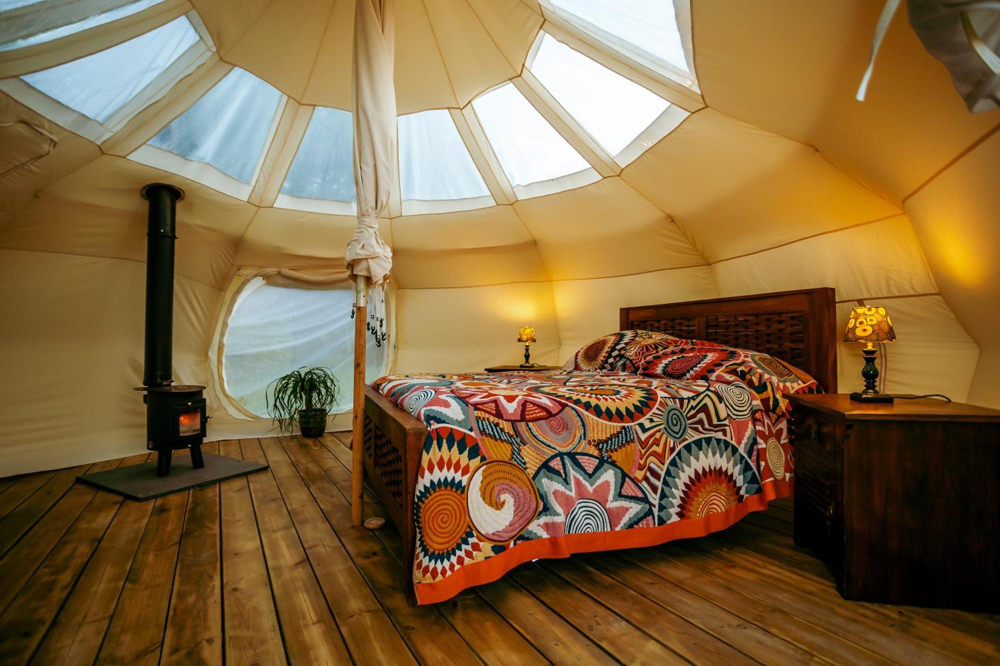 Willa Luxury Glamping Retreat In Battle Zewnętrze zdjęcie