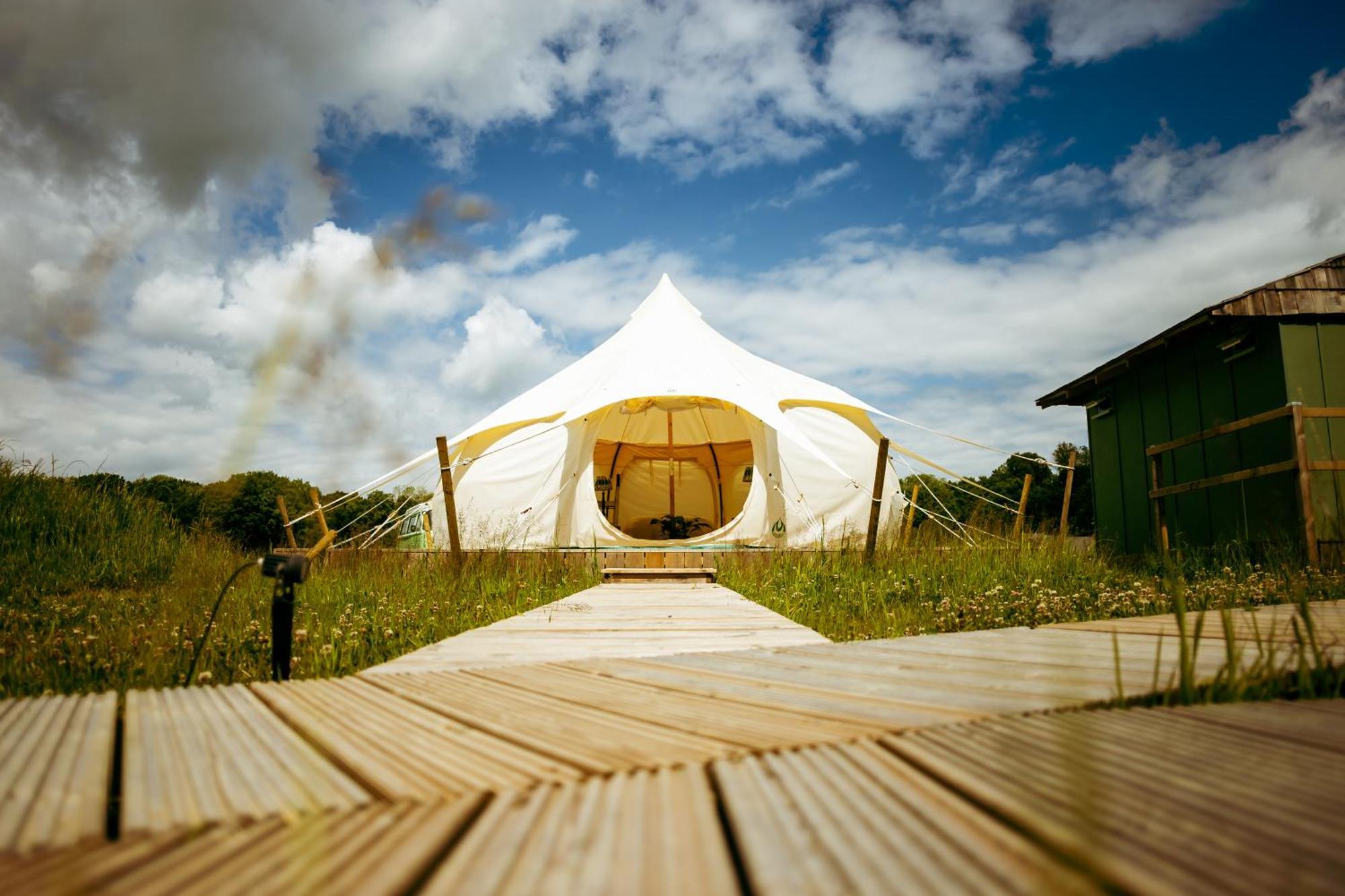 Willa Luxury Glamping Retreat In Battle Zewnętrze zdjęcie
