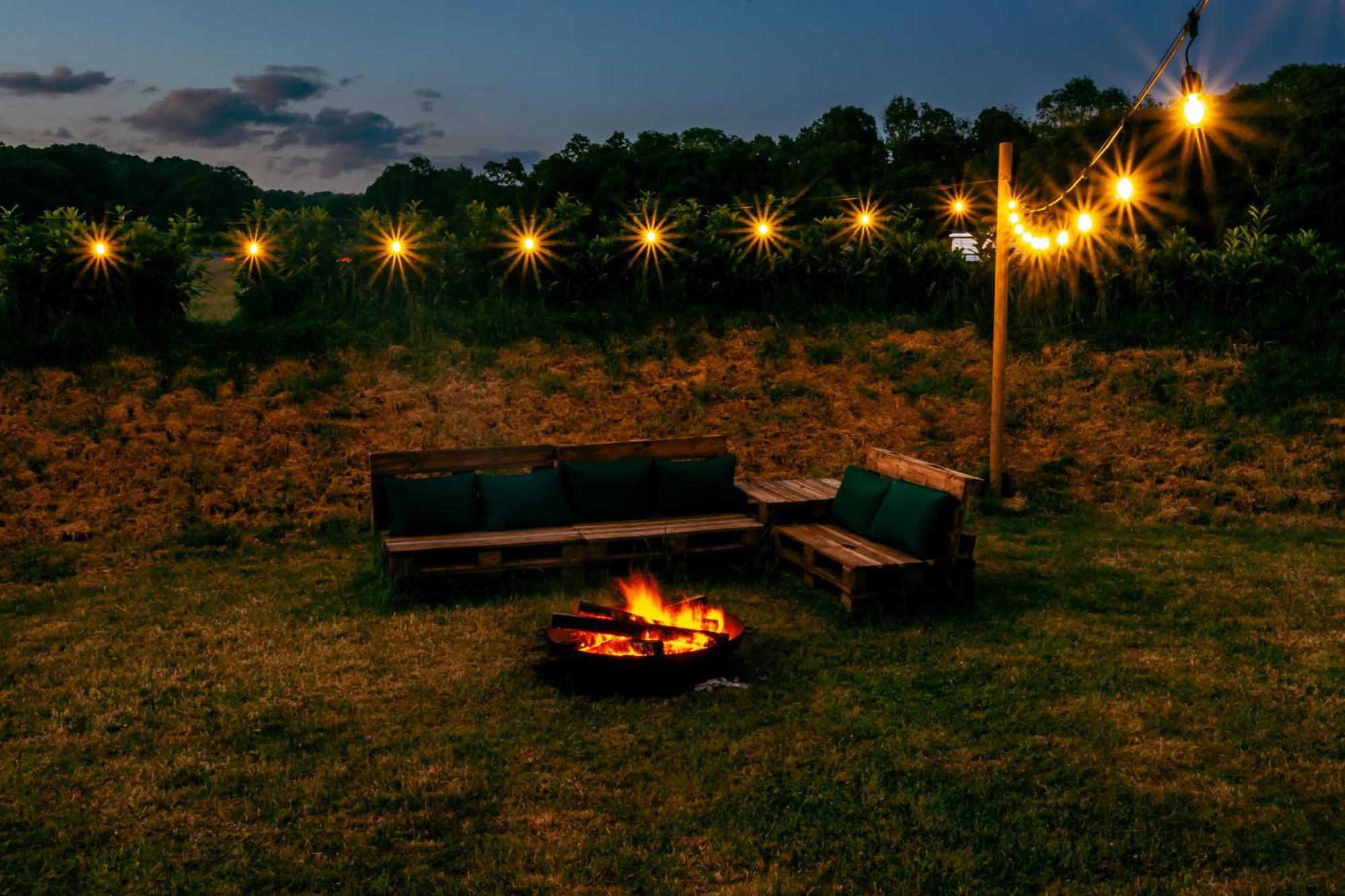 Willa Luxury Glamping Retreat In Battle Zewnętrze zdjęcie