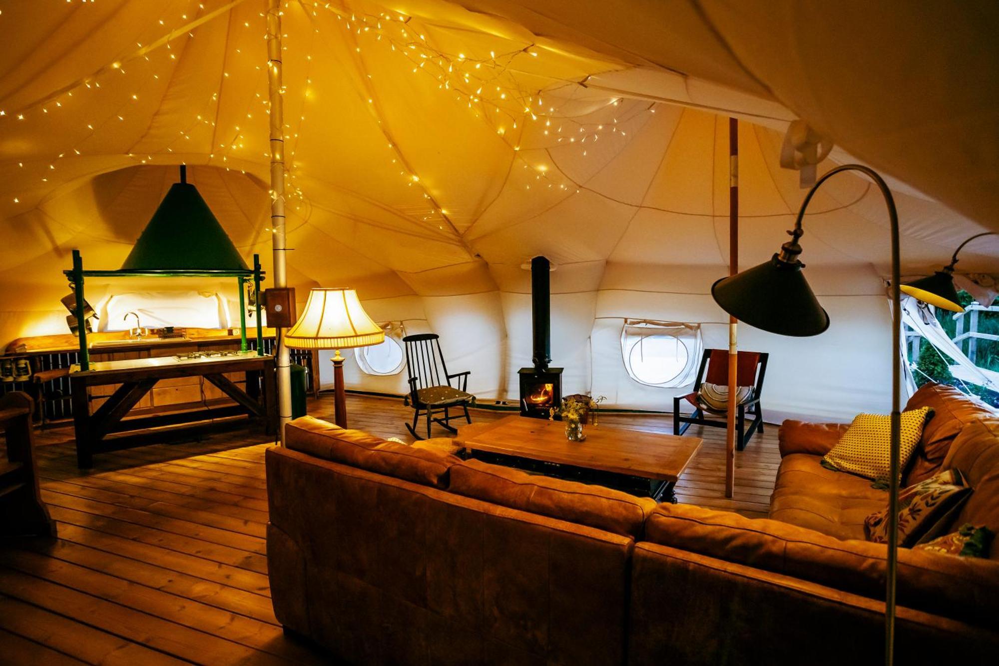 Willa Luxury Glamping Retreat In Battle Zewnętrze zdjęcie
