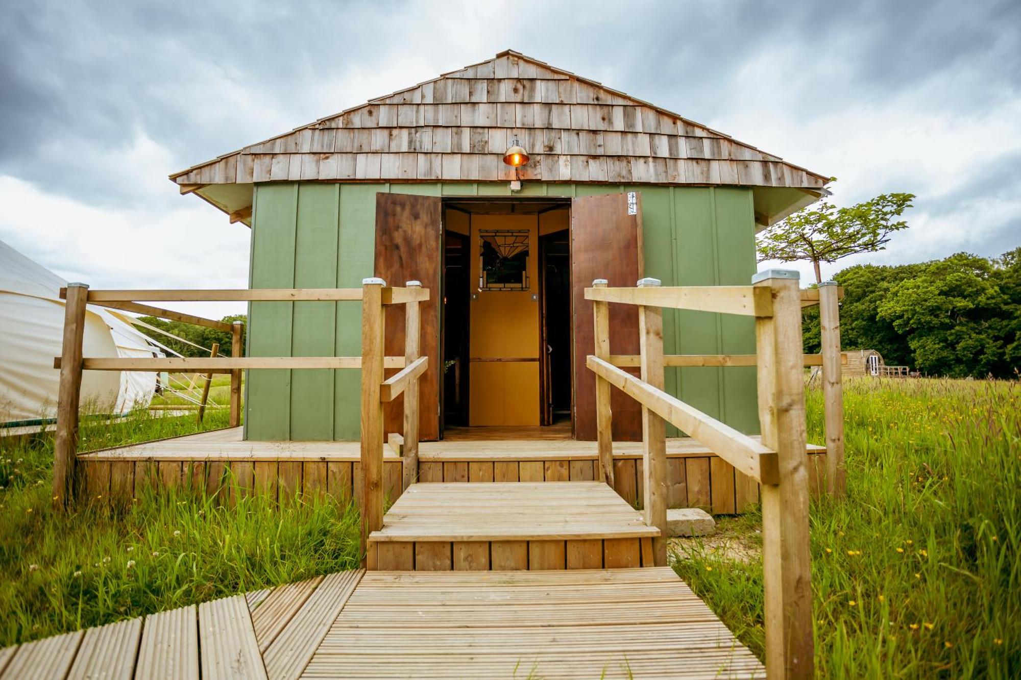 Willa Luxury Glamping Retreat In Battle Zewnętrze zdjęcie