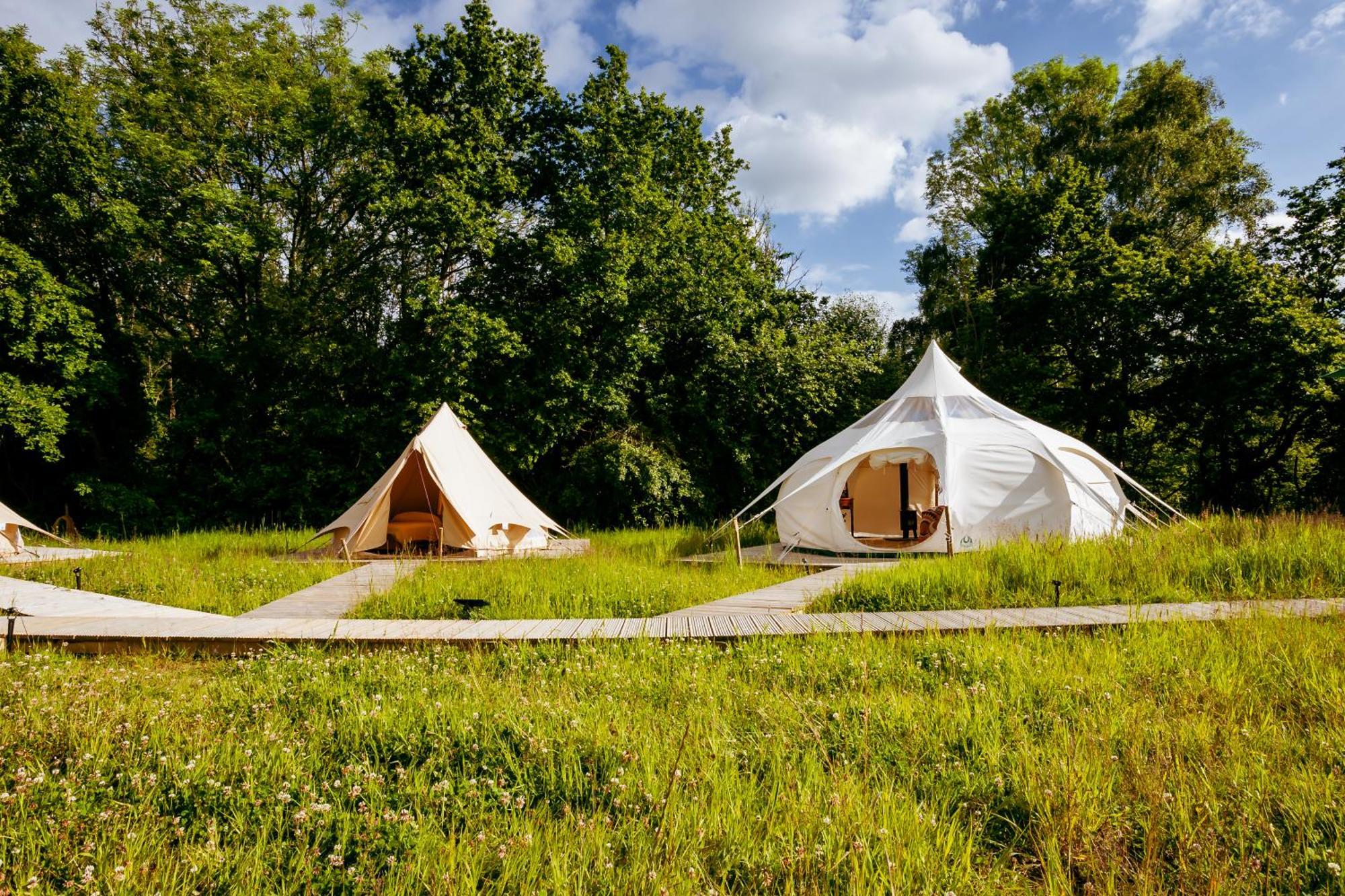 Willa Luxury Glamping Retreat In Battle Zewnętrze zdjęcie