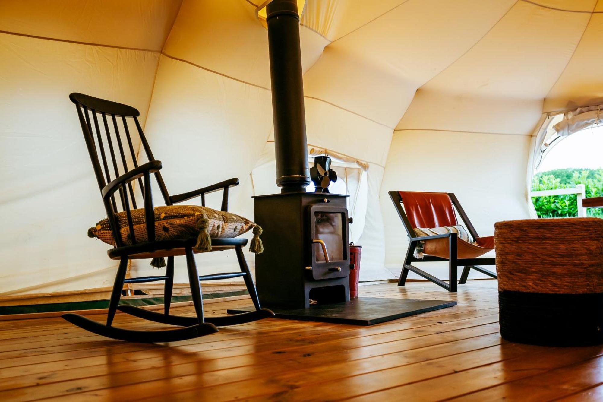 Willa Luxury Glamping Retreat In Battle Zewnętrze zdjęcie