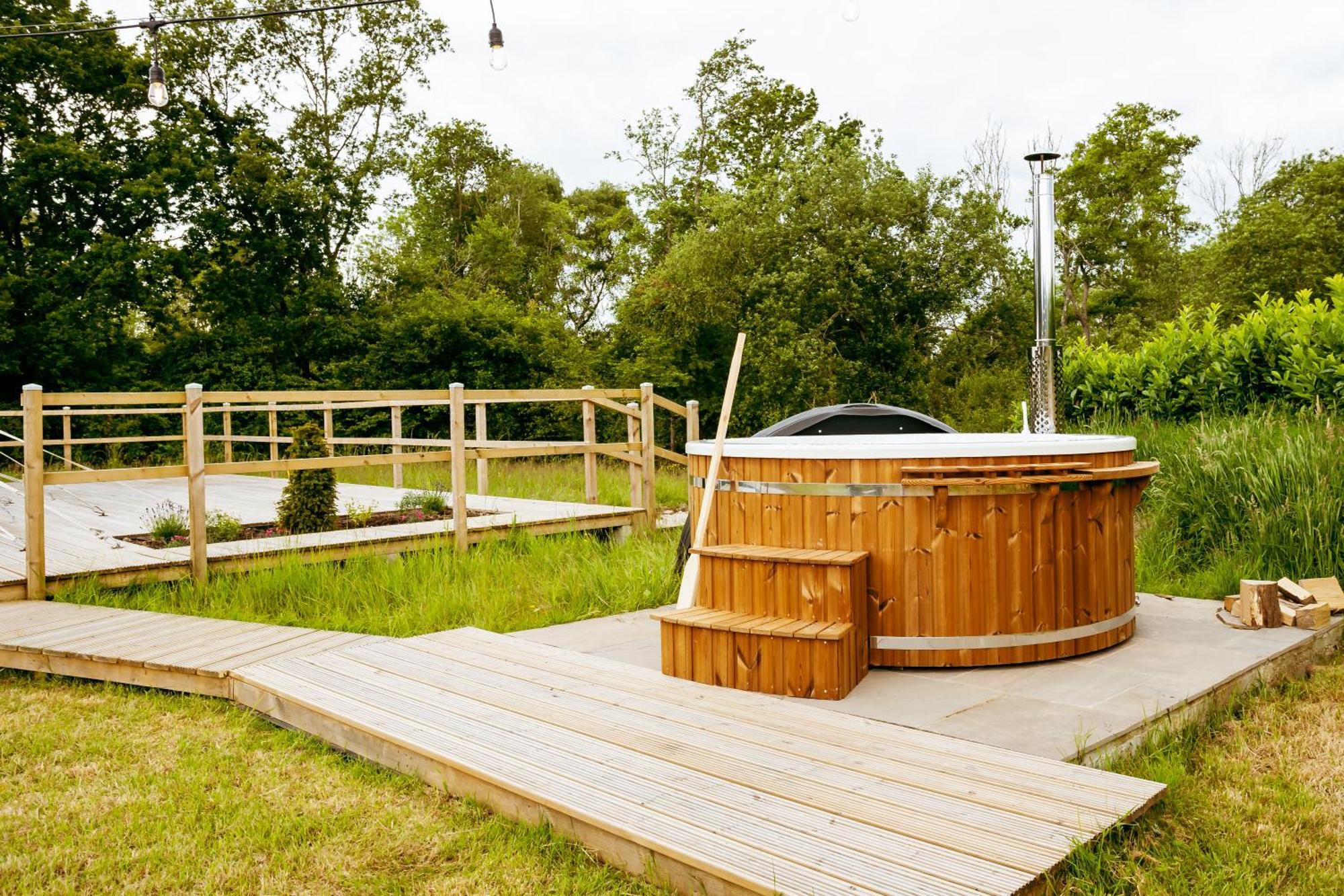 Willa Luxury Glamping Retreat In Battle Zewnętrze zdjęcie